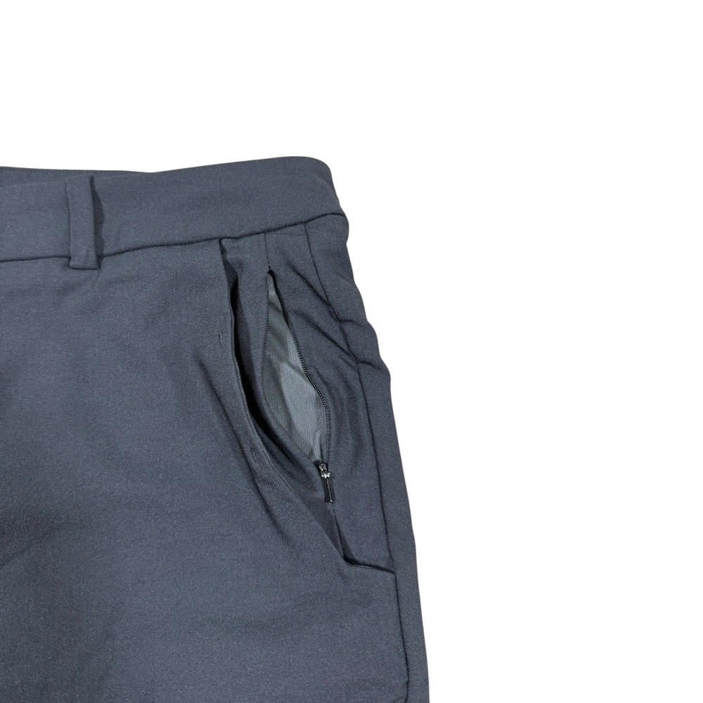 Lululemon Mens Commission Slim Fit Dress Pants Trousers 36x32 Black Golf Slacks - Picture 5 of 14